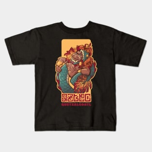 Quetzalcoatl - Aztec Supreme Deity Kids T-Shirt